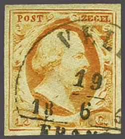 Lot 579 - Netherlands and former colonies NL Semi-circular Cancellation -  Corinphila Veilingen Auction 240: Pre-philately Netherlands and former colonies
