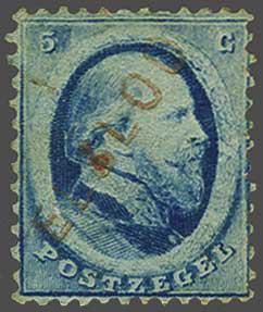 Lot 634 - Netherlands and former colonies NL 1864 King William III -  Corinphila Veilingen Auction 240: Pre-philately Netherlands and former colonies