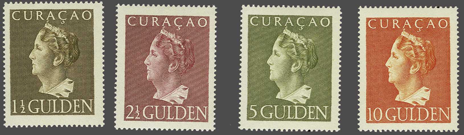 Lot 1377 - Netherlands and former colonies curacao -  Corinphila Veilingen Auction 240: Single lots Netherlands and former colonies