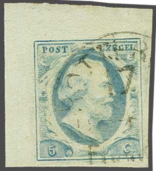 Lot 255 - Netherlands and former colonies NL 1852 King William III -  Corinphila Veilingen Auction 240: Single lots Netherlands and former colonies