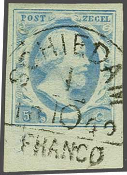 Lot 553 - Netherlands and former colonies NL Semi-circular Cancellation -  Corinphila Veilingen Auction 240: Single lots Netherlands and former colonies