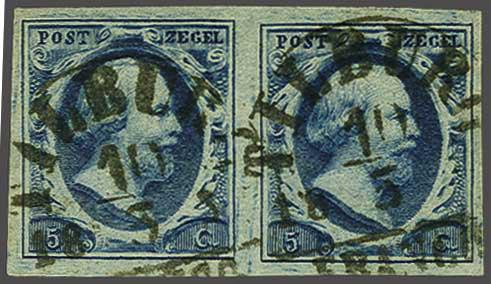 Lot 567 - Netherlands and former colonies NL Semi-circular Cancellation -  Corinphila Veilingen Auction 240: Single lots Netherlands and former colonies