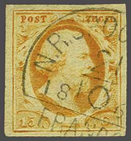 Lot 613 - Netherlands and former colonies NL Semi-circular Cancellation -  Corinphila Veilingen Auction 240: Single lots Netherlands and former colonies