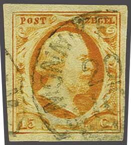 Lot 535 - Netherlands and former colonies NL Semi-circular Cancellation -  Corinphila Veilingen Auction 240: Single lots Netherlands and former colonies