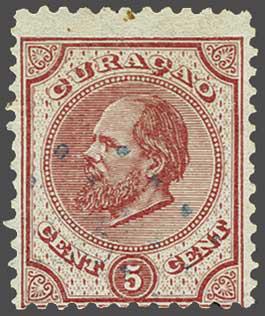 Lot 1357 - Netherlands and former colonies curacao -  Corinphila Veilingen Auction 240: Single lots Netherlands and former colonies