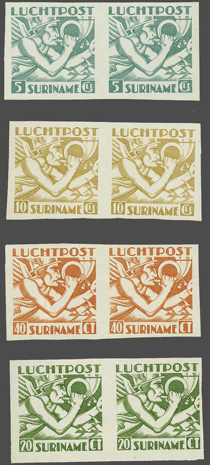 Lot 1417 - Netherlands and former colonies surinam -  Corinphila Veilingen Auction 240: Single lots Netherlands and former colonies