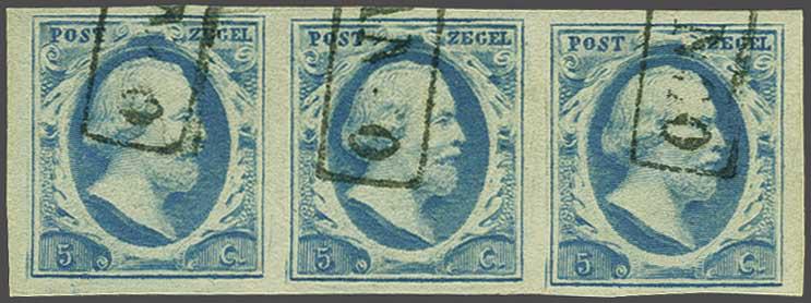 Lot 258 - Netherlands and former colonies NL 1852 King William III -  Corinphila Veilingen Auction 240: Single lots Netherlands and former colonies