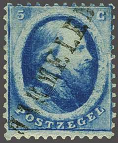 Lot 636 - Netherlands and former colonies NL 1864 King William III -  Corinphila Veilingen Auction 240: Single lots Netherlands and former colonies