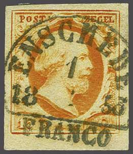 Lot 455 - Netherlands and former colonies NL Semi-circular Cancellation -  Corinphila Veilingen Auction 240: Single lots Netherlands and former colonies