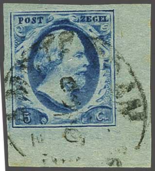 Lot 247 - Netherlands and former colonies NL 1852 King William III -  Corinphila Veilingen Auction 240: Single lots Netherlands and former colonies