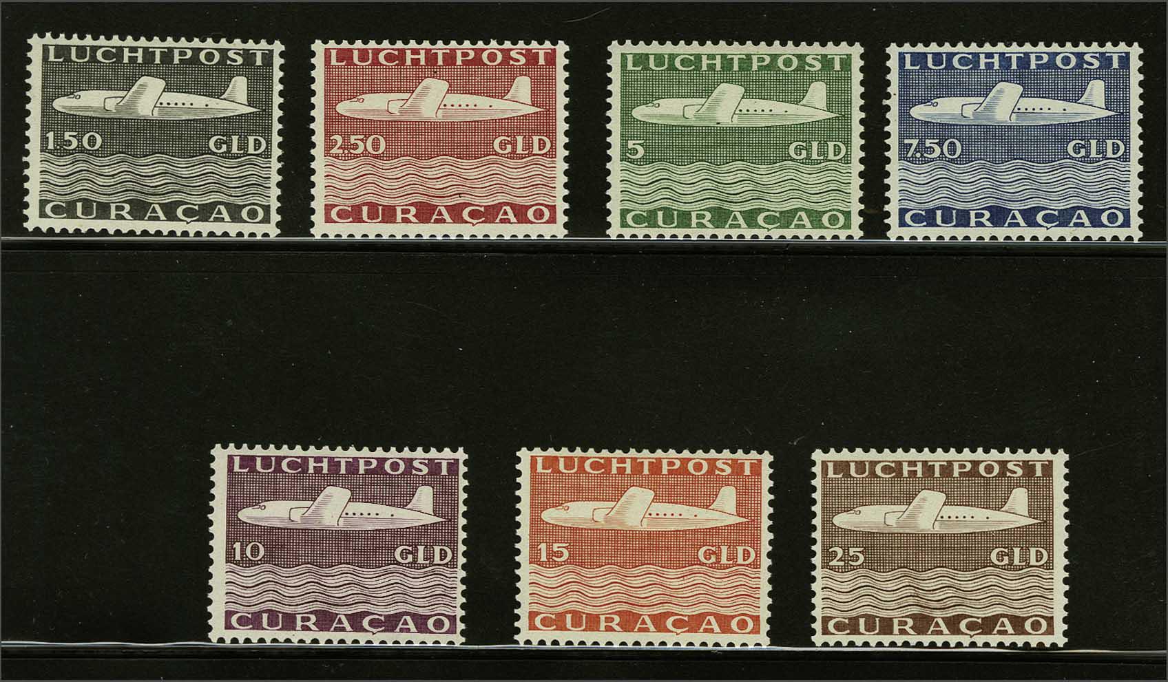 Lot 1383 - Netherlands and former colonies curacao -  Corinphila Veilingen Auction 240: Single lots Netherlands and former colonies