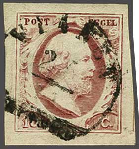 Lot 583 - Netherlands and former colonies NL Semi-circular Cancellation -  Corinphila Veilingen Auction 240: Pre-philately Netherlands and former colonies