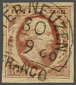 Lot 564 - Netherlands and former colonies NL Semi-circular Cancellation -  Corinphila Veilingen Auction 240: Single lots Netherlands and former colonies