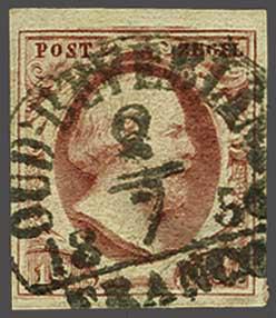 Lot 545 - Netherlands and former colonies NL Semi-circular Cancellation -  Corinphila Veilingen Auction 240: Single lots Netherlands and former colonies