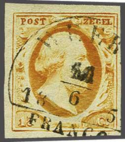 Lot 590 - Netherlands and former colonies NL Semi-circular Cancellation -  Corinphila Veilingen Auction 240: Pre-philately Netherlands and former colonies