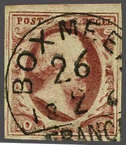 Lot 429 - Netherlands and former colonies NL Semi-circular Cancellation -  Corinphila Veilingen Auction 240: Single lots Netherlands and former colonies