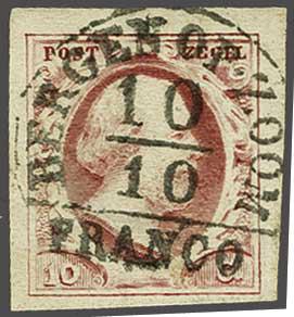 Lot 419 - Netherlands and former colonies NL Semi-circular Cancellation -  Corinphila Veilingen Auction 240: Single lots Netherlands and former colonies