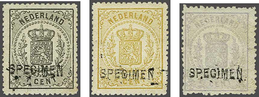 Lot 701 - Netherlands and former colonies NL 1869 Coat of Arms -  Corinphila Veilingen Auction 240: Single lots Netherlands and former colonies