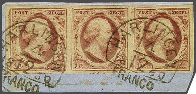 Lot 482 - Netherlands and former colonies NL Semi-circular Cancellation -  Corinphila Veilingen Auction 240: Single lots Netherlands and former colonies