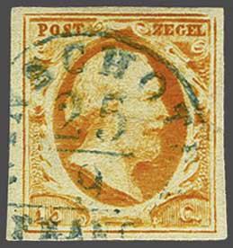 Lot 598 - Netherlands and former colonies NL Semi-circular Cancellation -  Corinphila Veilingen Auction 240: Pre-philately Netherlands and former colonies