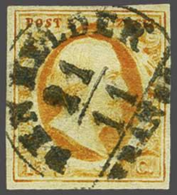Lot 436 - Netherlands and former colonies NL Semi-circular Cancellation -  Corinphila Veilingen Auction 240: Pre-philately Netherlands and former colonies