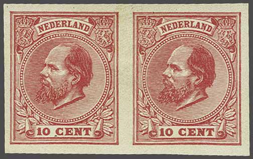 Lot 731 - Netherlands and former colonies NL 1872 King William III -  Corinphila Veilingen Auction 240: Single lots Netherlands and former colonies