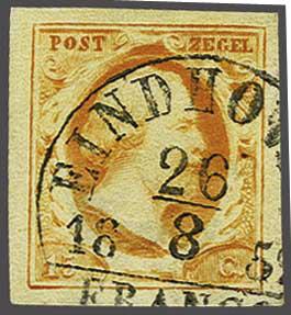 Lot 448 - Netherlands and former colonies NL Semi-circular Cancellation -  Corinphila Veilingen Auction 240: Single lots Netherlands and former colonies