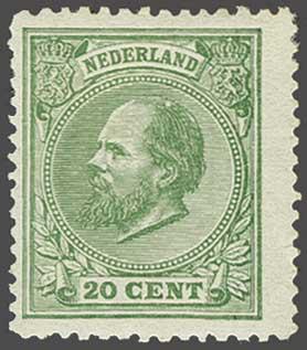 Lot 718 - Netherlands and former colonies NL 1872 King William III -  Corinphila Veilingen Auction 240: Pre-philately Netherlands and former colonies