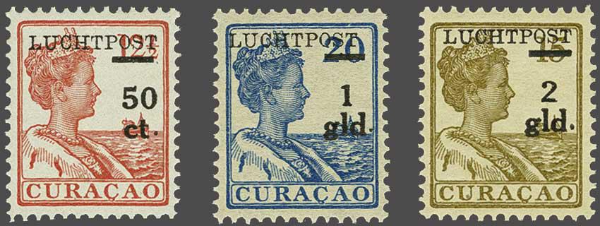 Lot 1380 - Netherlands and former colonies curacao -  Corinphila Veilingen Auction 240: Single lots Netherlands and former colonies