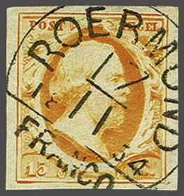 Lot 548 - Netherlands and former colonies NL Semi-circular Cancellation -  Corinphila Veilingen Auction 240: Single lots Netherlands and former colonies