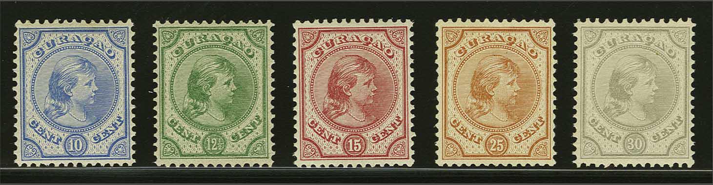 Lot 1364 - Netherlands and former colonies curacao -  Corinphila Veilingen Auction 240: Single lots Netherlands and former colonies