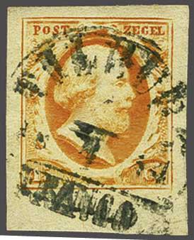 Lot 568 - Netherlands and former colonies NL Semi-circular Cancellation -  Corinphila Veilingen Auction 240: Single lots Netherlands and former colonies
