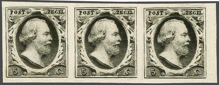Lot 210 - Netherlands and former colonies NL 1852 King William III -  Corinphila Veilingen Auction 240: Single lots Netherlands and former colonies