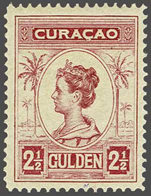 Lot 1368 - Netherlands and former colonies curacao -  Corinphila Veilingen Auction 240: Single lots Netherlands and former colonies
