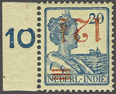 Lot 1287 - Netherlands and former colonies Netherlands Indies -  Corinphila Veilingen Auction 240: Single lots Netherlands and former colonies