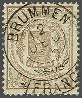 Lot 694 - Netherlands and former colonies NL 1869 Coat of Arms -  Corinphila Veilingen Auction 240: Single lots Netherlands and former colonies