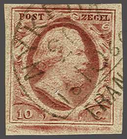 Lot 539 - Netherlands and former colonies NL Semi-circular Cancellation -  Corinphila Veilingen Auction 240: Pre-philately Netherlands and former colonies