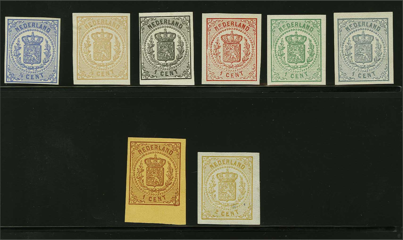 Lot 693 - Netherlands and former colonies NL 1869 Coat of Arms -  Corinphila Veilingen Auction 240: Pre-philately Netherlands and former colonies