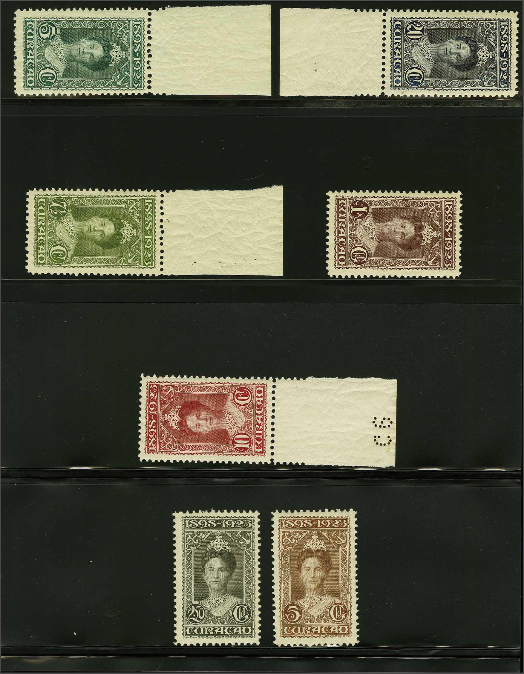 Lot 1372 - Netherlands and former colonies curacao -  Corinphila Veilingen Auction 240: Pre-philately Netherlands and former colonies