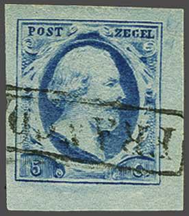 Lot 269 - Netherlands and former colonies NL 1852 King William III -  Corinphila Veilingen Auction 240: Single lots Netherlands and former colonies