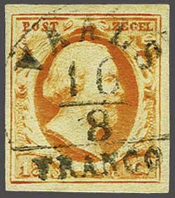 Lot 574 - Netherlands and former colonies NL Semi-circular Cancellation -  Corinphila Veilingen Auction 240: Pre-philately Netherlands and former colonies