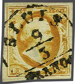 Lot 558 - Netherlands and former colonies NL Semi-circular Cancellation -  Corinphila Veilingen Auction 240: Single lots Netherlands and former colonies