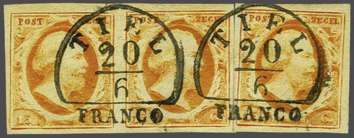 Lot 566 - Netherlands and former colonies NL Semi-circular Cancellation -  Corinphila Veilingen Auction 240: Single lots Netherlands and former colonies