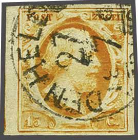 Lot 439 - Netherlands and former colonies NL Semi-circular Cancellation -  Corinphila Veilingen Auction 240: Pre-philately Netherlands and former colonies