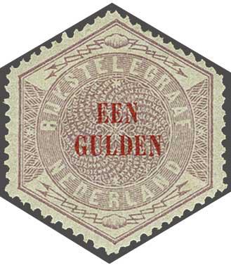 Lot 1196 - Netherlands and former colonies netherlands telegraph stamps -  Corinphila Veilingen Auction 240: Single lots Netherlands and former colonies
