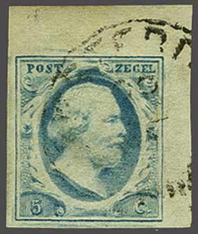 Lot 254 - Netherlands and former colonies NL 1852 King William III -  Corinphila Veilingen Auction 240: Pre-philately Netherlands and former colonies