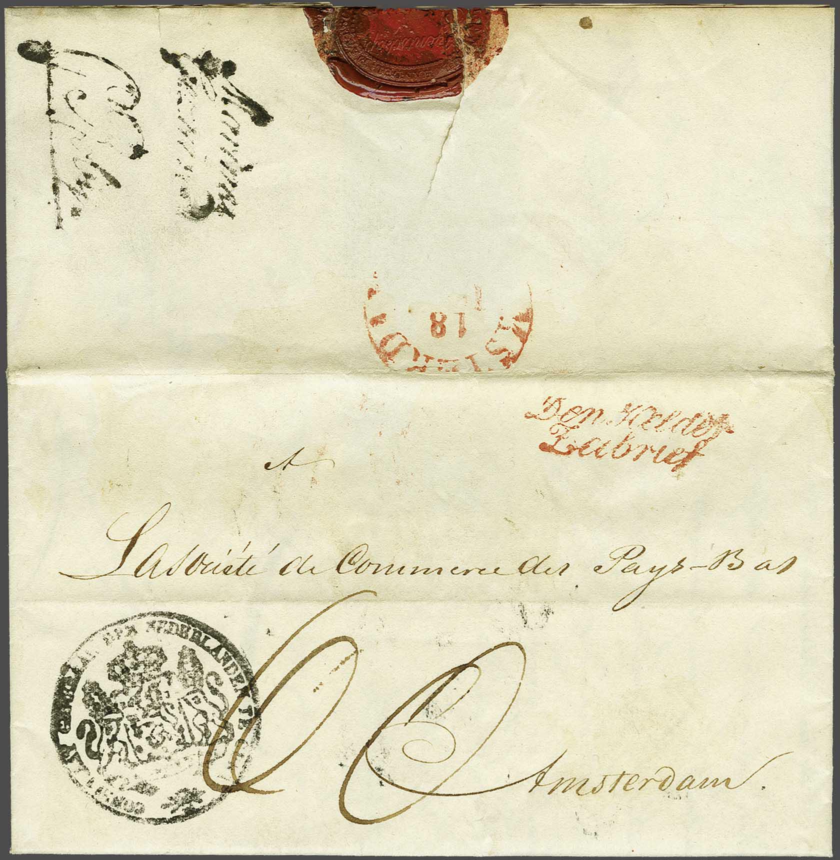 Lot 147 - Netherlands and former colonies Netherlands -  Corinphila Veilingen Auction 240: Pre-philately Netherlands and former colonies