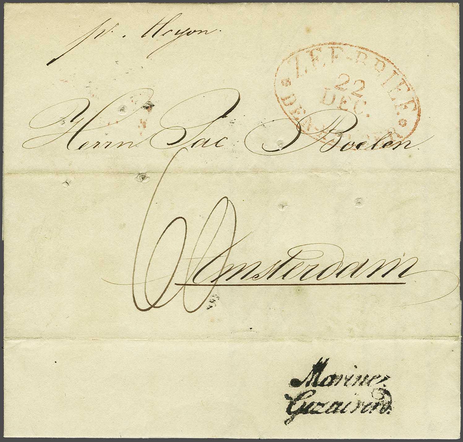 Lot 146 - Netherlands and former colonies Netherlands -  Corinphila Veilingen Auction 240: Pre-philately Netherlands and former colonies