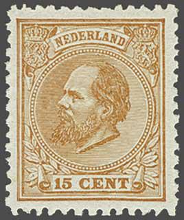 Lot 716 - Netherlands and former colonies NL 1872 King William III -  Corinphila Veilingen Auction 240: Single lots Netherlands and former colonies