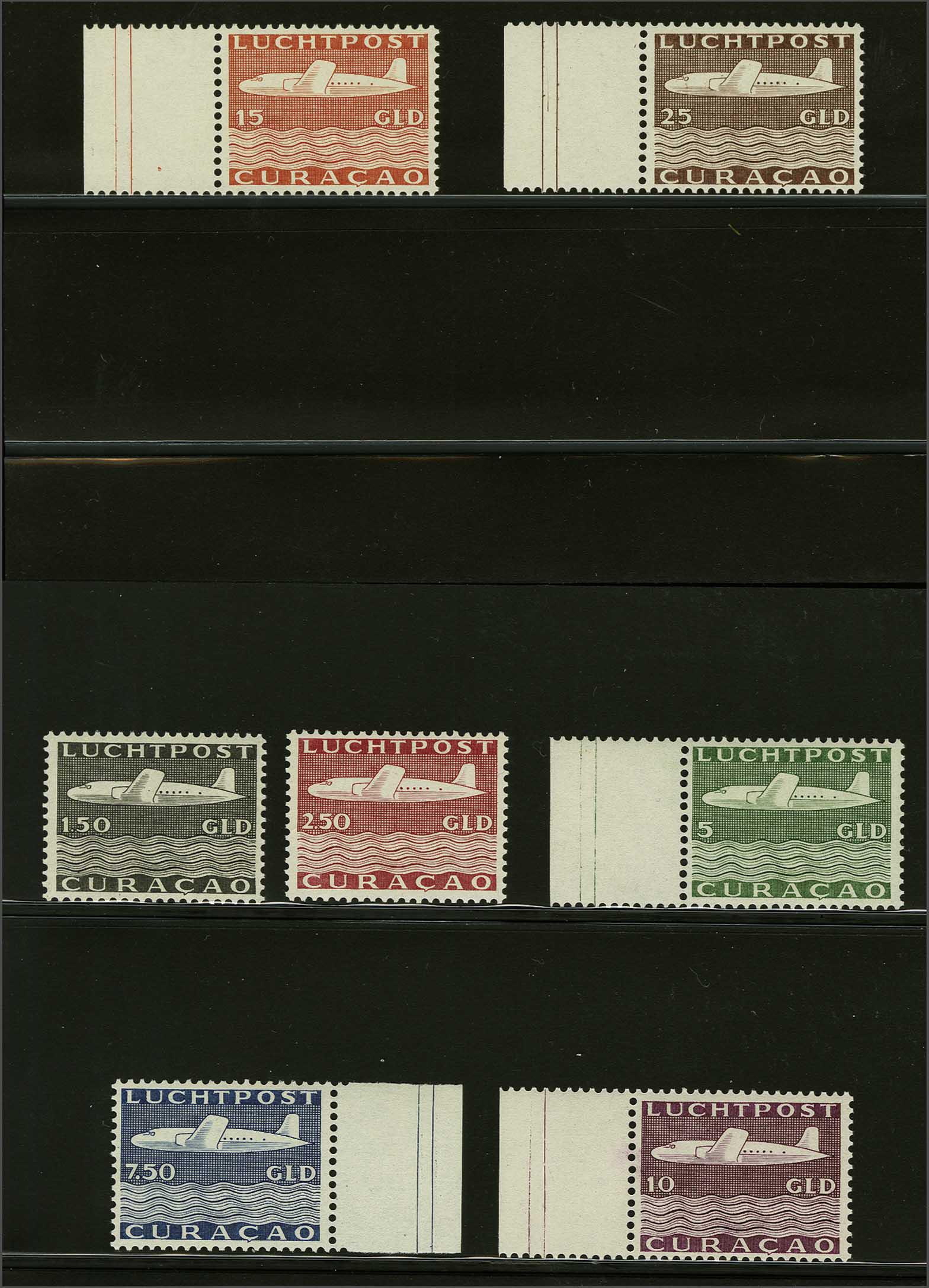 Lot 1382 - Netherlands and former colonies curacao -  Corinphila Veilingen Auction 240: Single lots Netherlands and former colonies